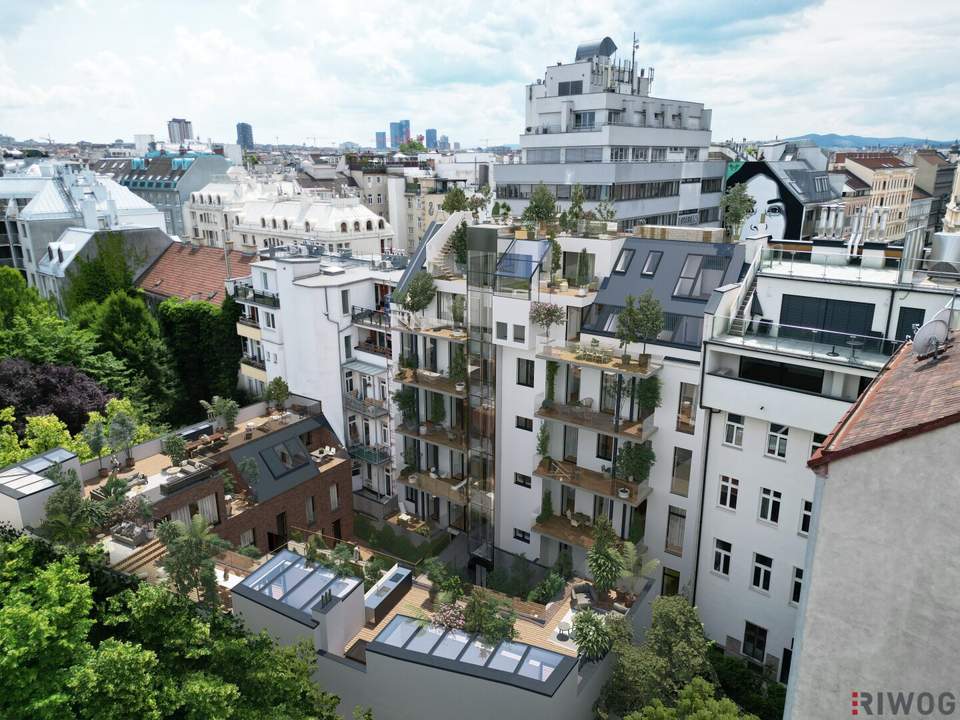 GROHGASSE 10 | großzügige 2-Zimmer Altbauwohnung mit innenhofseitigem Balkon | Erstbezug nach Sanierung