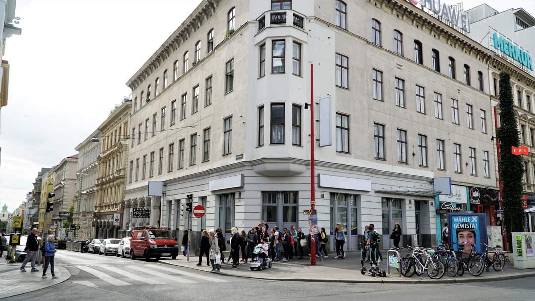 Schönes und großzügiges Objekt auf 2 Ebenen auf der Mariahilfer Straße***gestaffelte Miete***unbefristet***