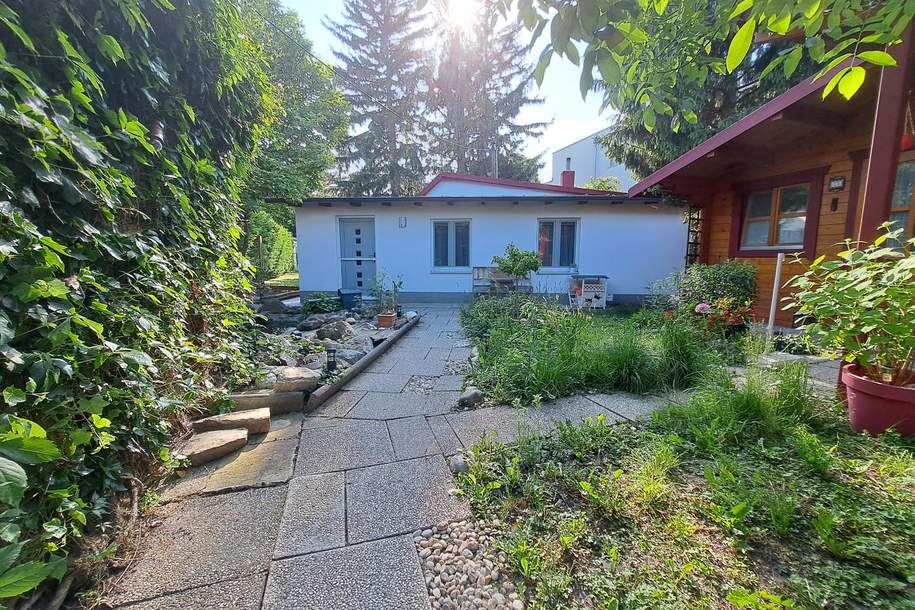 AUSBAUBAR! BUNGALOW auf BAUGRUND, Haus-kauf, 499.000,€, 1210 Wien 21., Floridsdorf