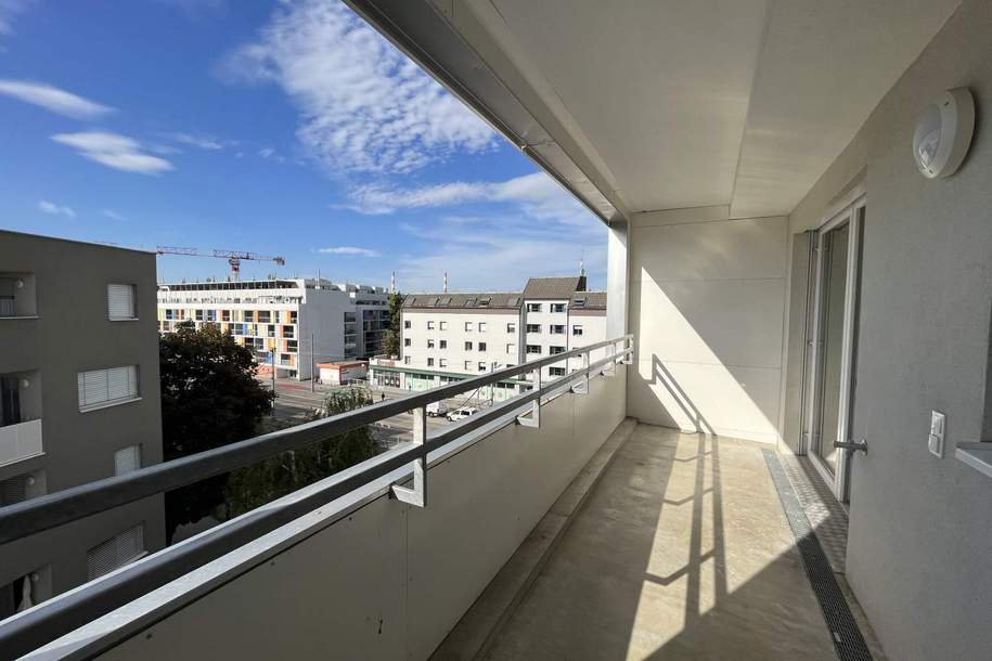 Q11 Leben in Simmering - Loggiawohnung mit 2 Zimmern und Deckenkühlung!, Wohnung-miete, 899,00,€, 1110 Wien 22., Donaustadt