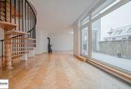 Befristete luxuriöse Dachgeschosswohnung im Stilaltbau - Blick über die Dächer Wien's - ab 1.12.