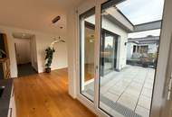 42 m² Außenfläche, kompakt aufgeteilte 56,33 m² Wohnfläche und kleiner Donaublick!