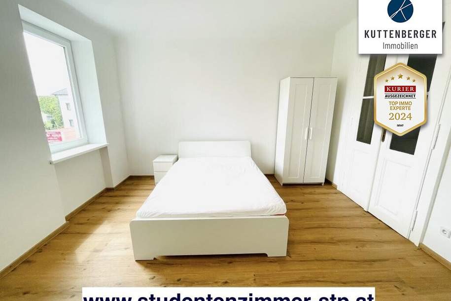Student Rooms / WG-Zimmer in St. Pölten, Wohnung-miete, 420,00,€, 3100 Sankt Pölten(Stadt)
