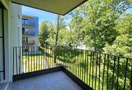 Moderne 2-Zimmer-Balkon-Wohnung mit Grünblick in Ruhelage - provisionsfrei!
