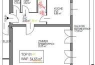 Charmante 2-Zimmer-Wohnung mit Balkon und Grünblick in 1130 Wien!