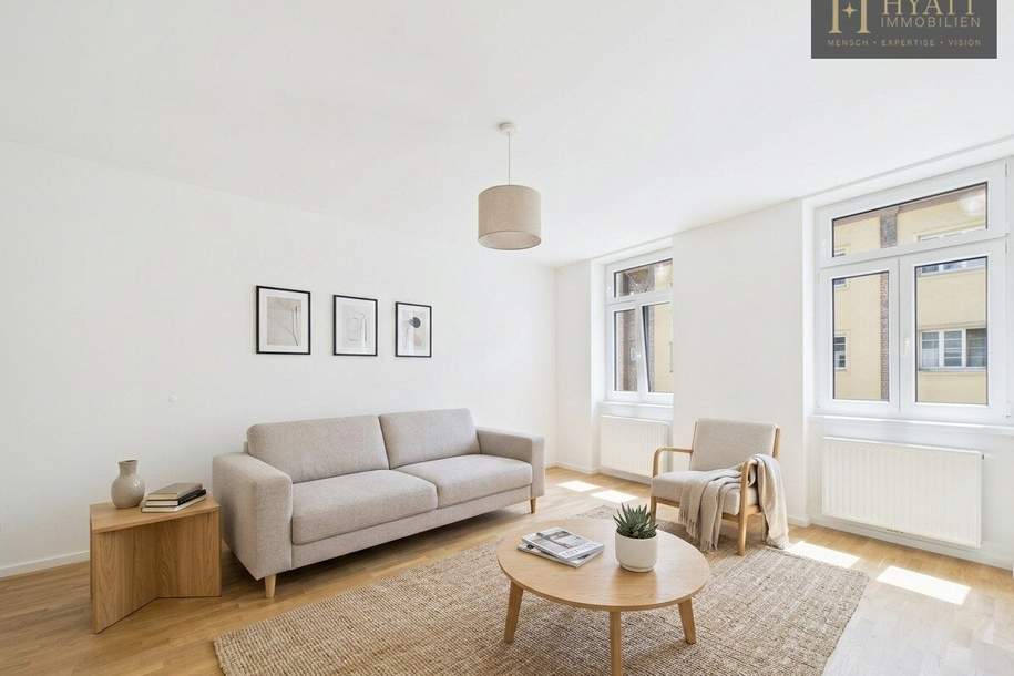 Erstbezug direkt an der U1: Modernes Wohnen mit Klimaanlage &amp; Terrasse in ruhiger Hoflage, Wohnung-kauf, 1.517,€, 1100 Wien 10., Favoriten