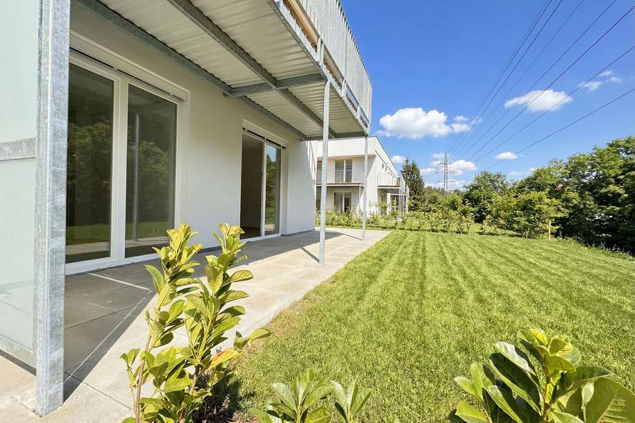 Familien(t)raum im Grünen - Stadt.Land.Thal - Gartenwohnung - 3-Zimmer - ERSTBEZUG, Wohnung-kauf, 246.530,€, 8051 Graz(Stadt)