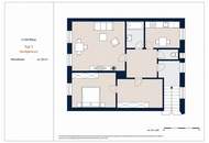 Helle 3-Zimmer Wohnung, Nähe Meiselmarkt