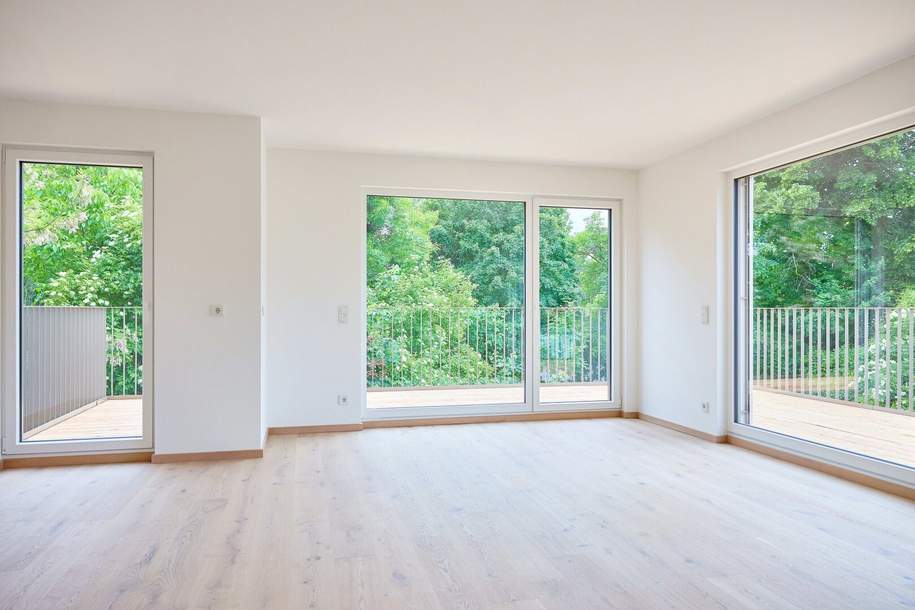 Freier Grünblick &amp; Balkon – moderner Neubau-Erstbezug, Wohnung-kauf, 699.500,€, 1140 Wien 14., Penzing