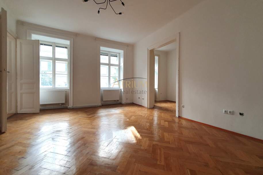 Ruhig gelegene Altbau-Wohnung ca. 48m² mit 2 Zimmern - Nähe U3 Volkstheater, Wohnung-kauf, 365.000,€, 1070 Wien 7., Neubau