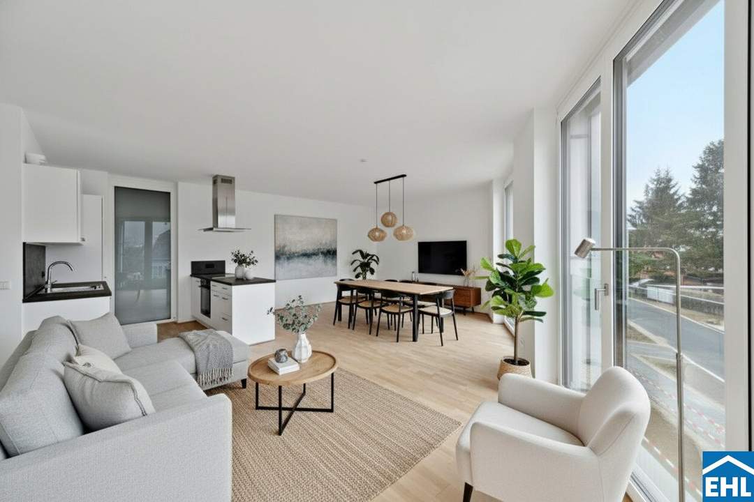 3-Zimmer mit Terrasse! Leben im Süd Spitz