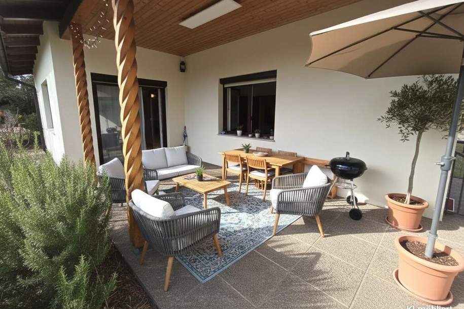 „Einziehen. Durchatmen. Bleiben. – Gartenidylle trifft Zukunftspotenzial“, Haus-kauf, 375.000,€, 2751 Wiener Neustadt(Land)
