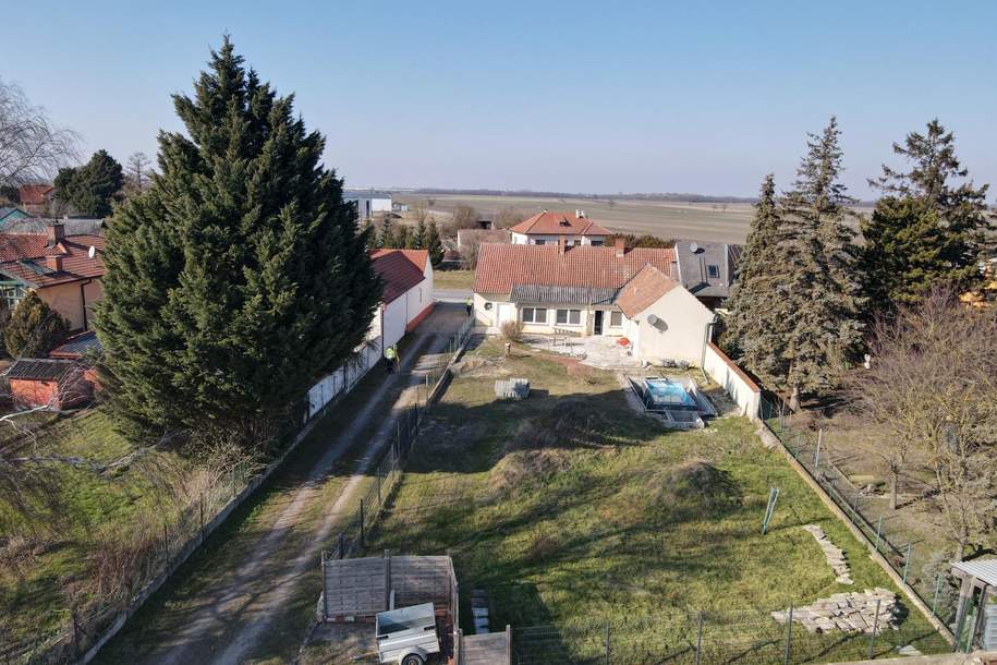 Einfamilienhaus mit großem Grundstück und zahlreichen Extras, Haus-kauf, 199.000,€, 2305 Gänserndorf