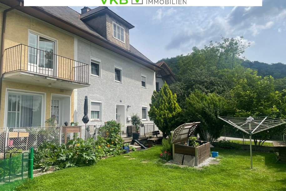 Pulgarn bei Linz: Hausanteil mit Garten und Garagen – ländliches Flair, Haus-kauf, 385.000,€, 4221 Urfahr-Umgebung