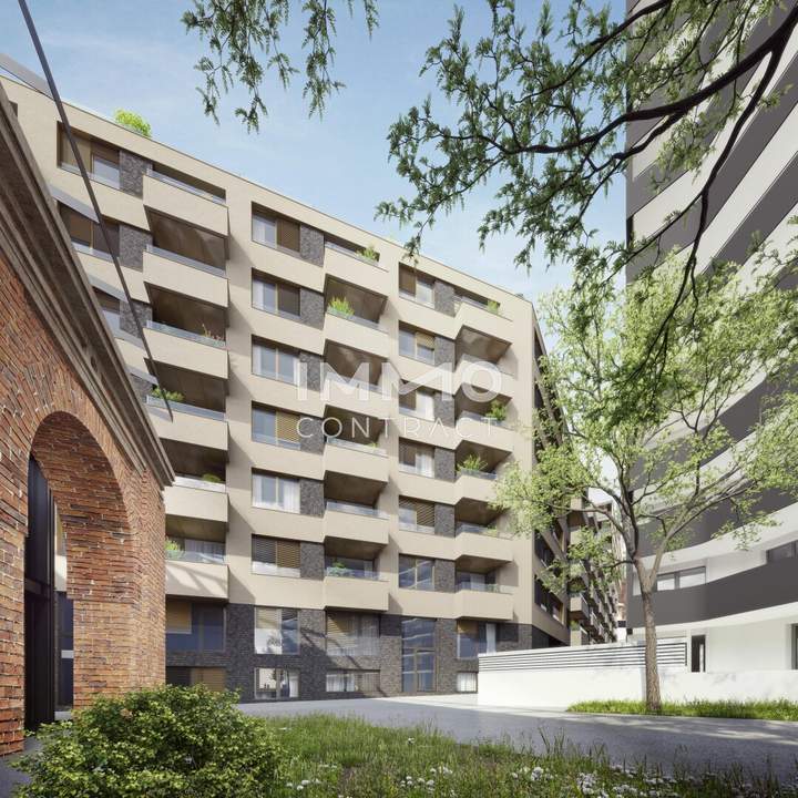 Provisionsfrei! Neubau-Erstbezug Zweizimmer-Wohnung mit perfektem Grundriss - Hauptbahnhof