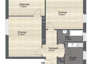 Charmante Altbauwohnung in bester Lage - Baden