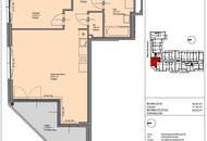 Moderne 2-Zimmer-Wohnung mit Loggia - im Zentrum von St. Pölten