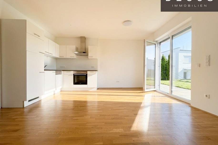 | HELLE & SONNIGE 2 ZIMMER-WOHNUNG | ca. 49,31m² | ERDGESCHOSS | MIT ZWEI TERRASSEN | TOP LAGE | ANDRITZ, Wohnung-kauf, 245.000,€, 8045 Graz(Stadt)