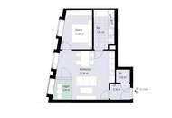 2-Zimmer-Wohnung mit Loggia im 3. Stock