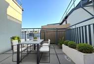 Sonnige 3,5-Zimmer DG-Maisonette mit Terrasse und Balkonen in 1150!