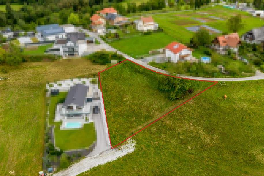Rarität: Sonniges Baugrundstück in begehrter Aussichtslage, Grund und Boden-kauf, 230.000,€, 8301 Graz-Umgebung