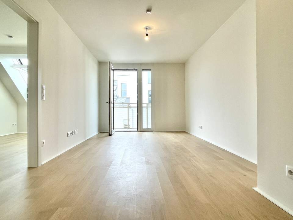 2-Zimmer-Erstbezug mit Südterrasse, Klimaanlage und Stapelparker - Top-Anbindung - NÄHE U1 KAGRANER PLATZ UND DONAU ZENTRUM