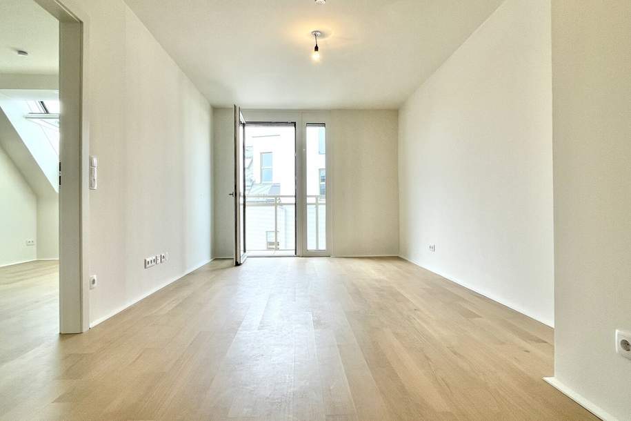 2-Zimmer-Erstbezug mit Südterrasse, Klimaanlage und Stapelparker - Top-Anbindung - NÄHE U1 KAGRANER PLATZ UND DONAU ZENTRUM, Wohnung-miete, 1.150,00,€, 1220 Wien 22., Donaustadt