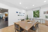 WOHNEN - STADTHAUS mit GARTENANLAGE beim STADTPARK! Nordisches Design | Vielfältige Gestaltungsmöglichkeiten | 3 Garagen | Dachterrasse mit Panoramablick