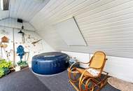 Großzügige Maisonette mit West-Dachterrasse in begehrter Parklage