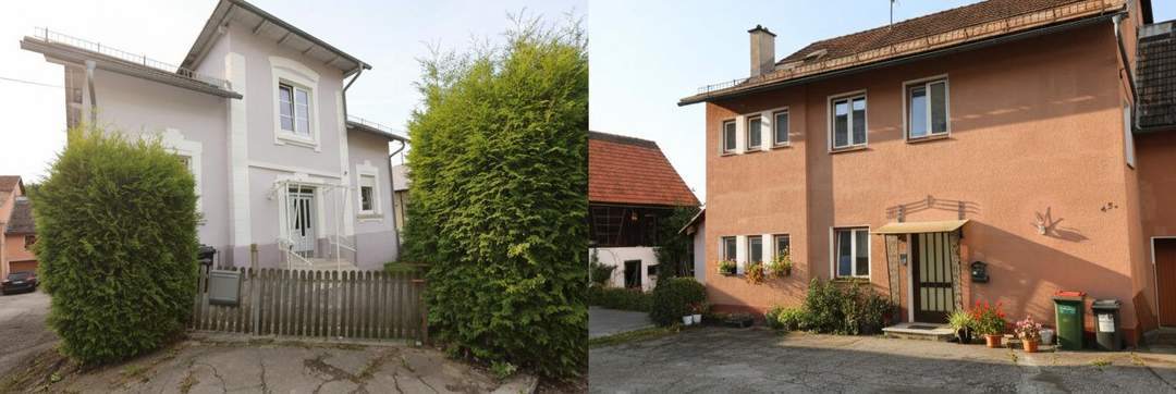 2 Wohnhäuser plus 7 Garagen