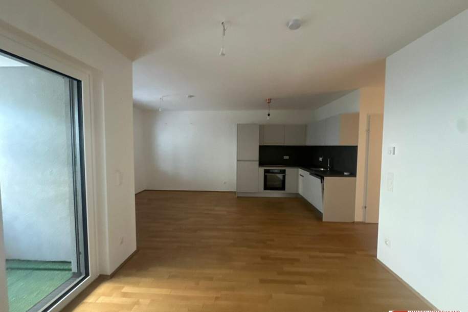 Moderne 1-Zimmer-Wohnung mit Loggia, Fußbodenheizung &amp; Tiefgarage in 1210 Wien um 899€!, Wohnung-miete, 899,00,€, 1210 Wien 22., Donaustadt