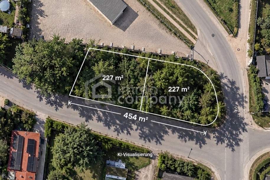 DOPPELTES GARTENGLÜCK! 454 m² Eigengrund, 2 Kleingartenhäuser möglich!, Grund und Boden-kauf, 149.000,€, 2231 Gänserndorf