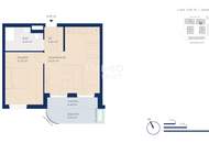 Provisionsfreie 2 Zimmer Neubauwohnung mit hochwertiger Ausstattung und Balkon