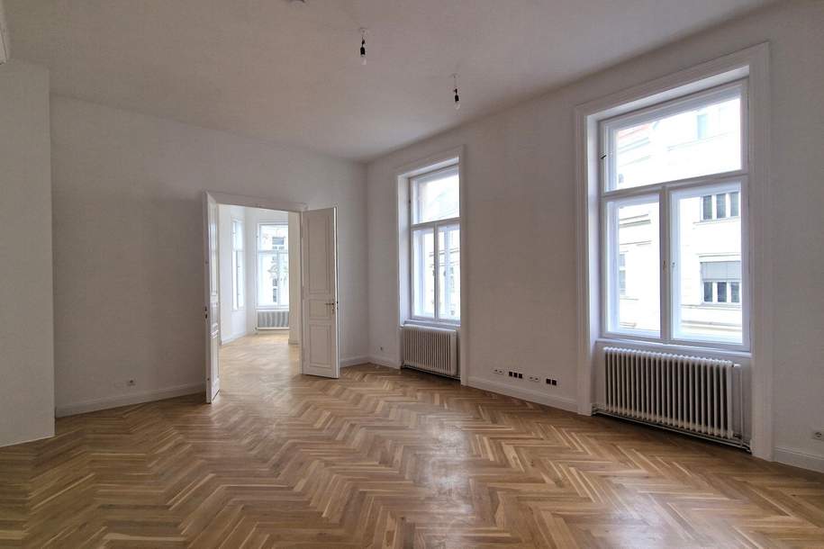 TUCHLAUBEN: Altbaubüro in repräsentativer Lage // Nähe U1 & U3 Stephansplatz, Gewerbeobjekt-miete, 2.354,17,€, 1010 Wien 1., Innere Stadt