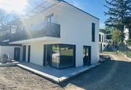 Exklusive Doppelhaushälften mit Traum-Ausblick auf die Burg Liechtenstein – schlüsselfertig mit Terrasse, Garten &amp; Balkon! 4–5 Zimmer für höchste Wohnansprüche!