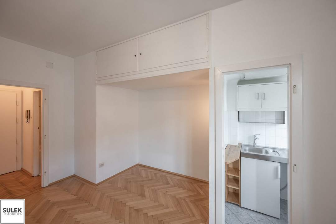 Stadtwohnung in der Singerstraße 1- Zimmer Wohnung nähe Stadtpark, Innenstadt