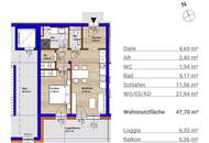 zentROOM: Moderne förderbare Wohnung am Dr. Müllner-Platz - Top ZS05