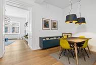 Stilvoll renovierte Altbauwohnung im 3.Bezirk. Citynaher Lifestyle mit besonderem Flair.