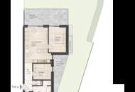 Erstbezug -Gartenwohnung! 3 Zimmer mit 2 Balkonen &amp; außergewöhnlich großem Privatgarten – ideal für Familien