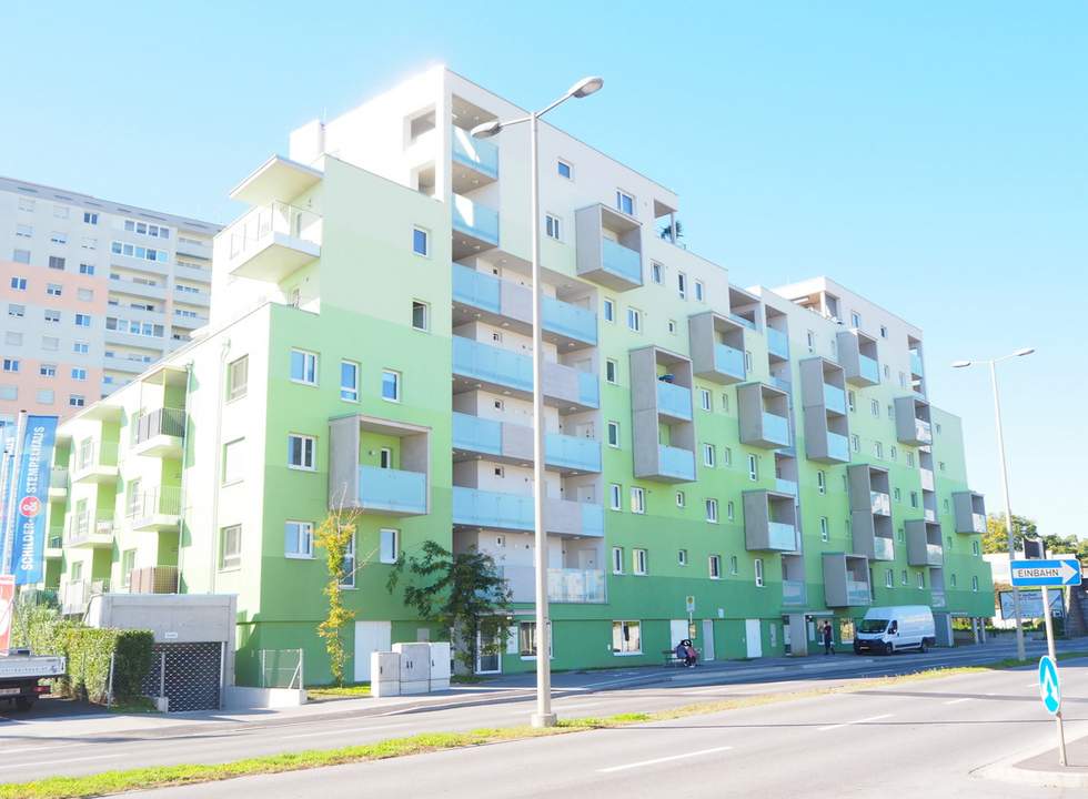 Zentrale, geförderte 2 Zimmer Wohnung mit großem Balkon und Fernsicht - Lazarettgürtel 100 - Top 76