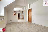 Sonnige Dachgeschoss-Maisonette mit zwei traumhaften Terrassen und Tiefgaragenplatz