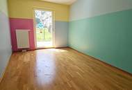 UNBEFRISTET, HOFRUHELAGE, 106 m2 Gewerbefläche mit 41 m2 Terrasse, 4 Zimmer, Küche, Sanitäranlagen, Parketten