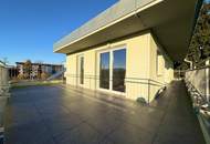 Penthousewohnung - Niedrigenergiehaus in der Engelsdorferstraße, absolute Ruhelage &amp; Ganztagssonne!