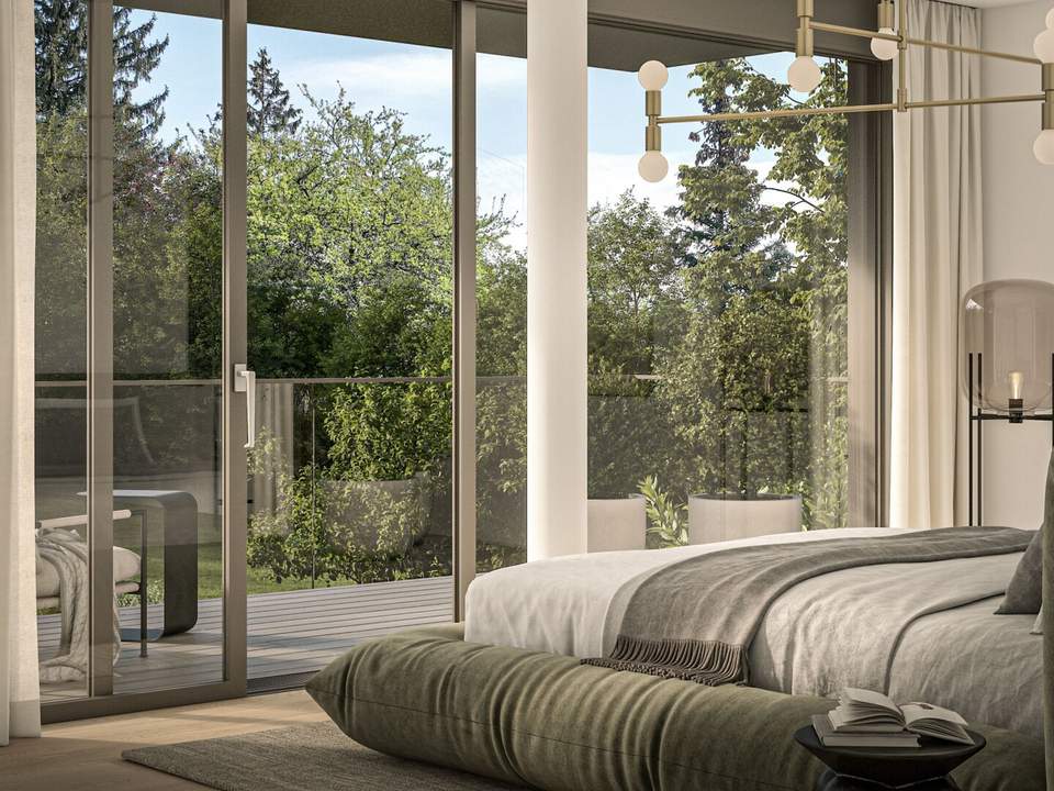 Gartenresidenz mit Pool, Saunahaus &amp; 455 m² Privatgarten