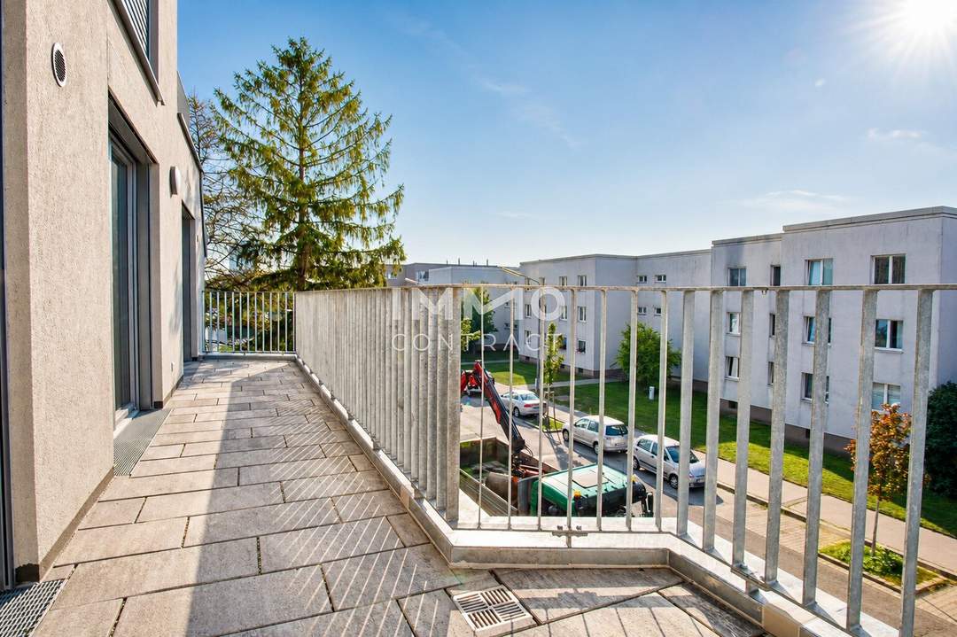 U1-Nähe mit Weitblick: Exklusive 2-Zimmer-Wohnung mit 14 m² Terrasse