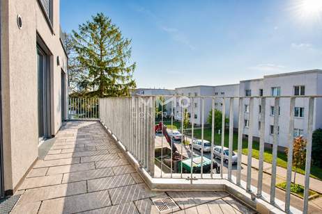 U1-Nähe mit Weitblick: Exklusive 2-Zimmer-Wohnung mit 14 m² Terrasse, Wohnung-miete, 1.149,00,€, 1210 Wien 21., Floridsdorf