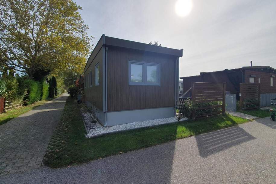 Unbeschwerte Tage am Neusiedlersee! -Mobilheim in Podersdorf am See, Haus-kauf, 99.000,€, 7141 Neusiedl am See