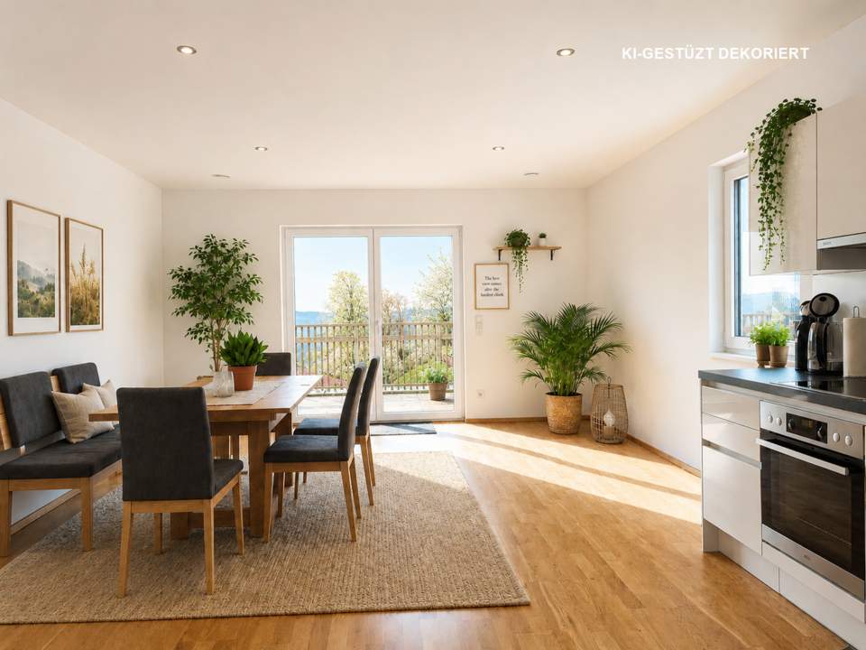 Feng-Shui-Oase in Ruhelage mit atemberaubendem Weitblick
