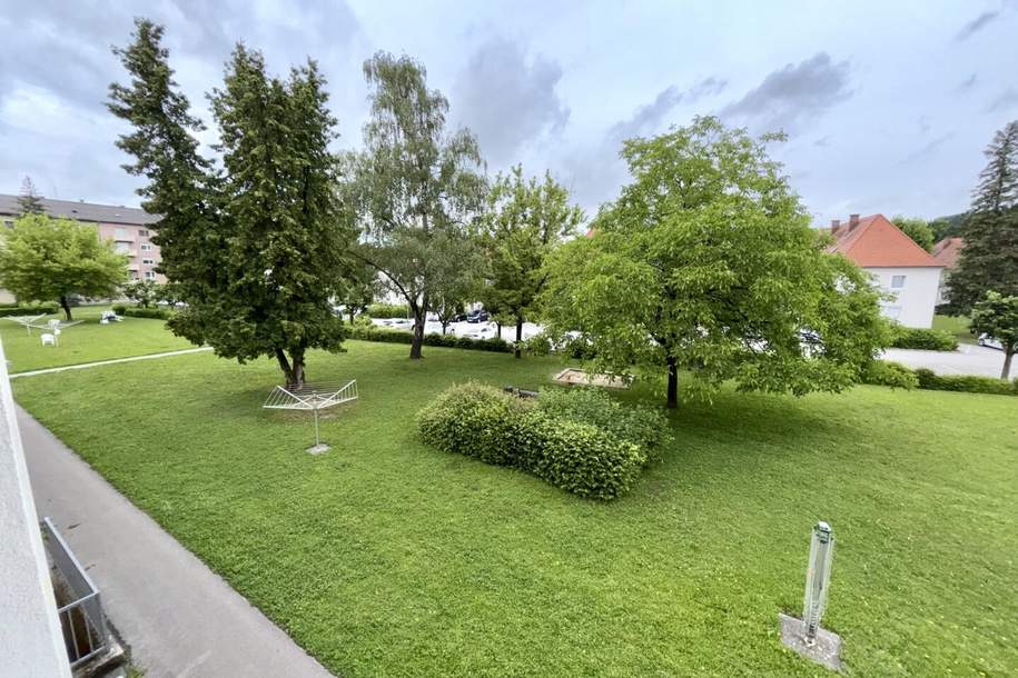 Sanierte 3-Zimmer-Wohnung in Steyr-Münichholz: Helle Wohnräume, großzügige Küche, moderne Dusche, flexibler Grundriss und idyllischer Grünblick – ruhiges Wohnen mit bester Infrastruktur!, Wohnung-miete, 507,99,€, 4400 Steyr(Stadt)