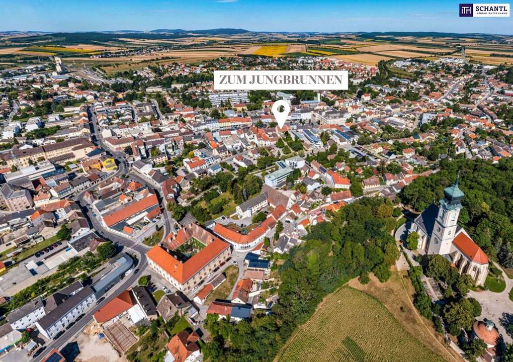Jetzt Early Bird Aktion sichern! ZUM JUNGBRUNNEN! Perfekt aufgeteilte 3 Zimmer inkl. Loggia! TOP Neubauprojekt + Beste Infrastruktur + Hochwertige Materialien + Garagenplatz optional!